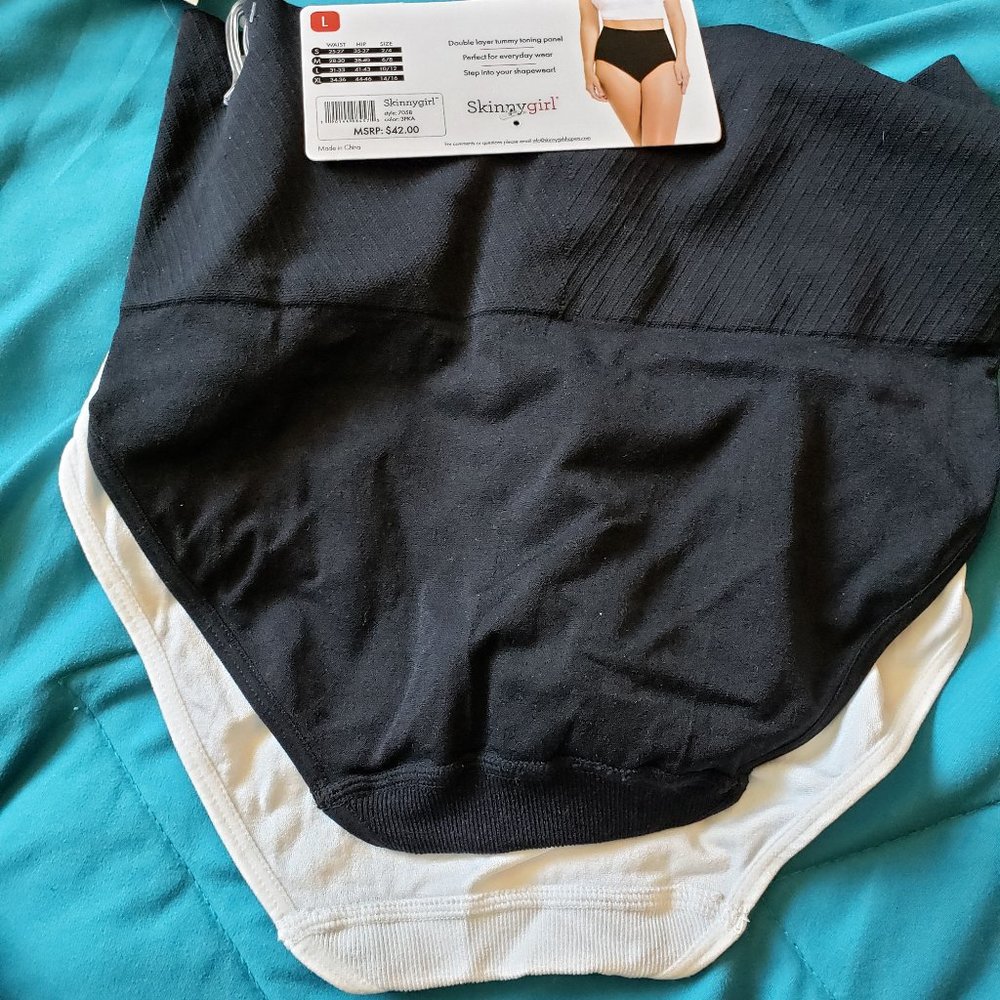 SKINNY GIRL TUMMY CONTROL SHAPEWEAR UNDIES LARGE